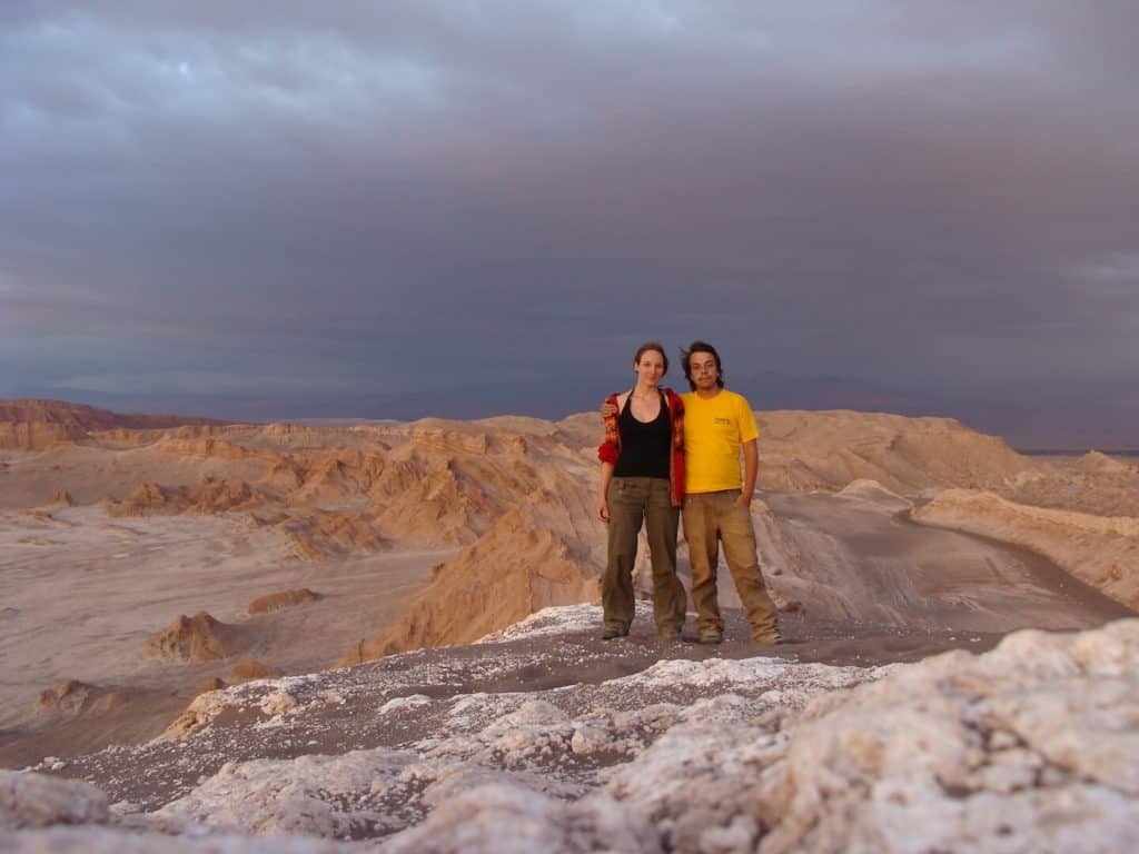 valle de la luna, Chili, Amerique, voyage, couple, voyageurs