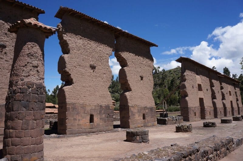 Temple de Wiraqocha, Raqchi