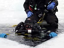 Plongée sous glace