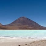 Laguna Verde aux vertes Bolivie Ande Uyuni