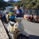 Motocyclette Sicile Italie