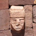 Tiwanaku, temple semi-souterrain, Bolivie