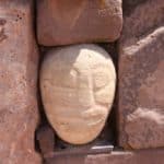 Tiwanaku, temple semi-souterrain, Bolivie