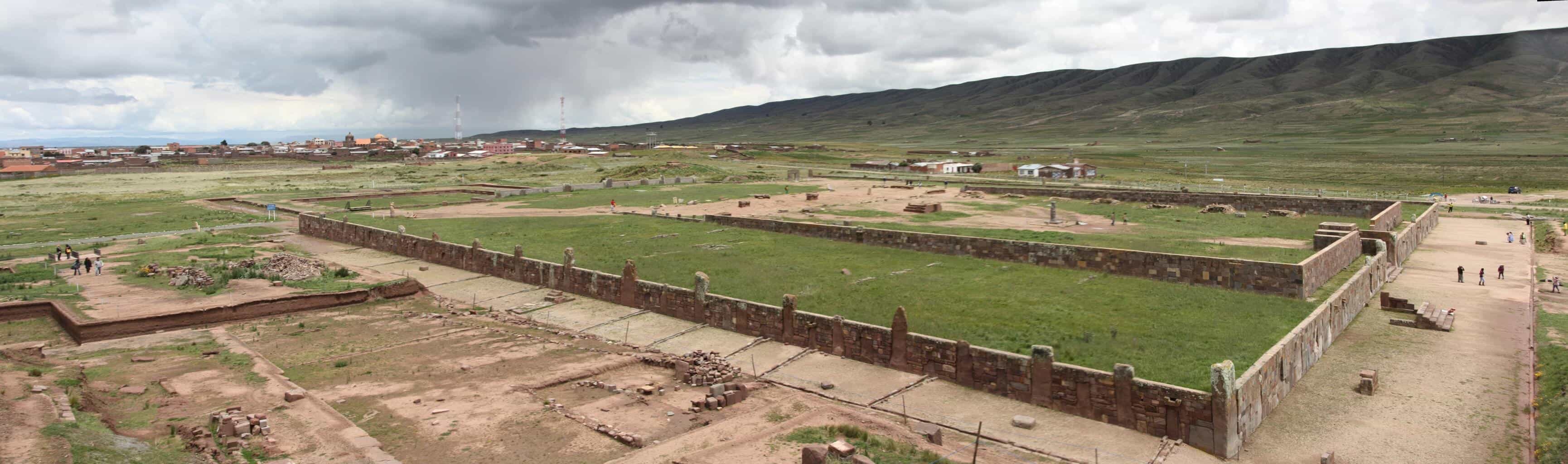 Temple de Kalasasaya, Tiwanaku; Bolivie