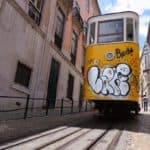 Lisbonne, Portugal, tram, élévateurs, funiculaires