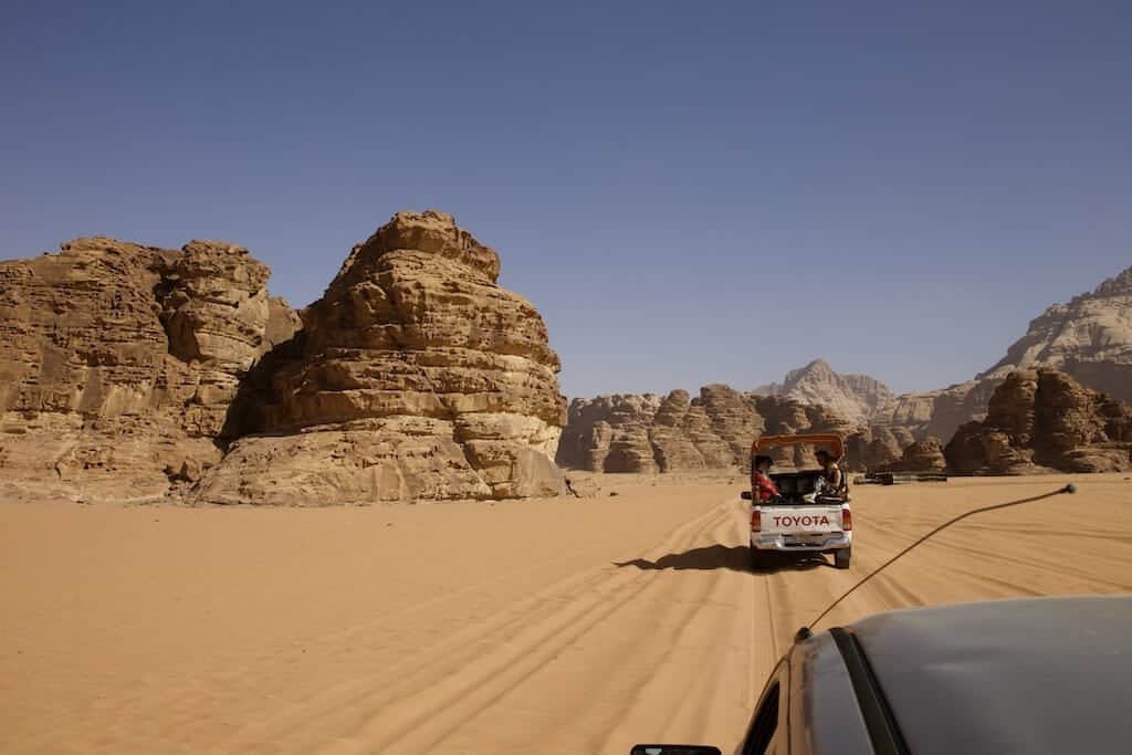 Jordanie, Wadi Rum, désert