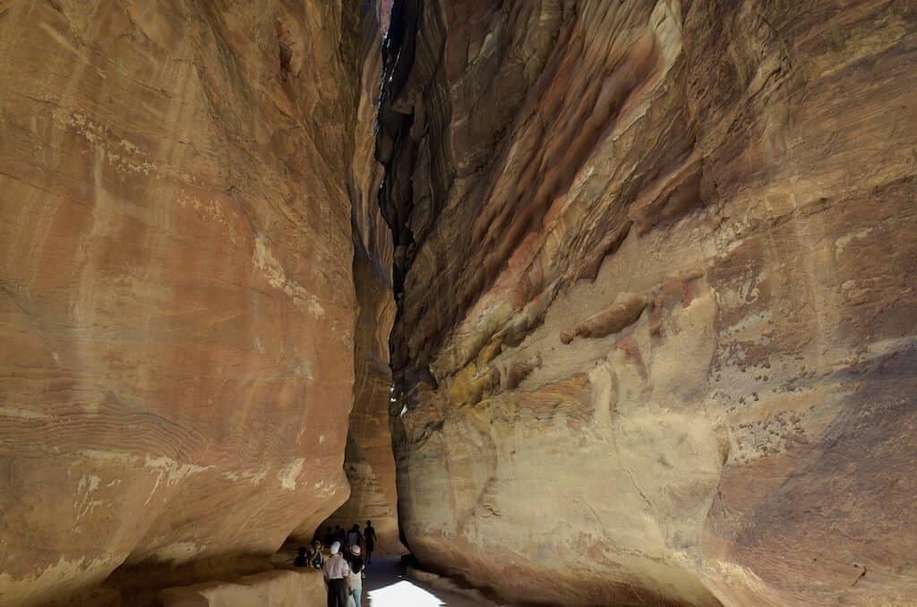 Jordanie, Pétra, Siq, canyon