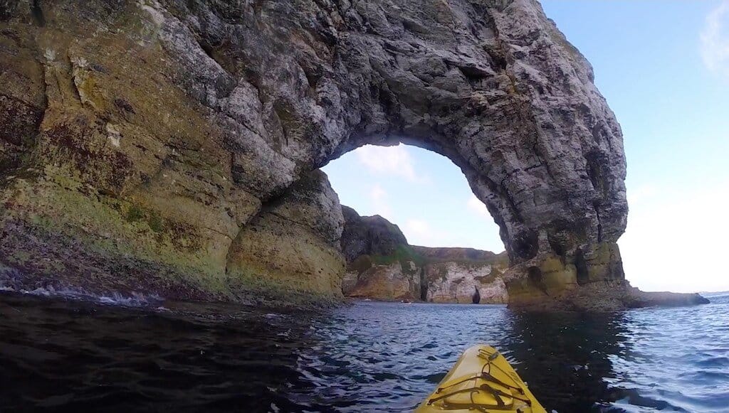 Irlande du Nord, falaises,