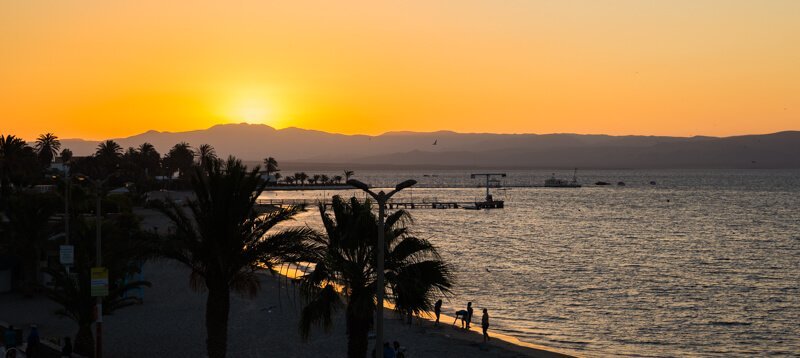 Paracas, Pérou, soleil