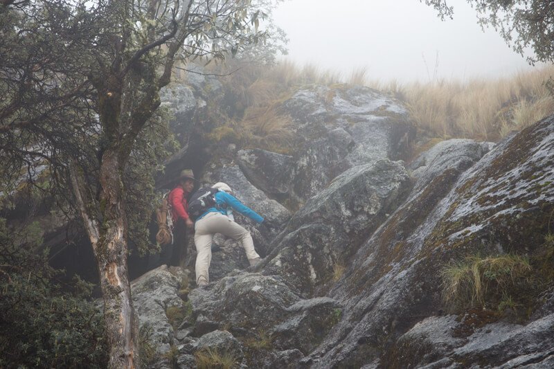 Entre trek et escalade