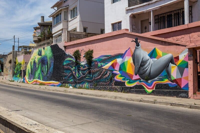 Valparaiso, Chili, graffiti, Street Art