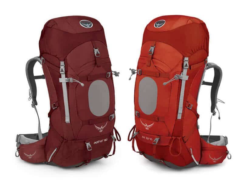 Osprey Aether 60 et Osprey Aeriel 55