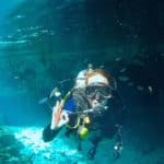 Cenote, Dos Ojos, plongée, Mexique