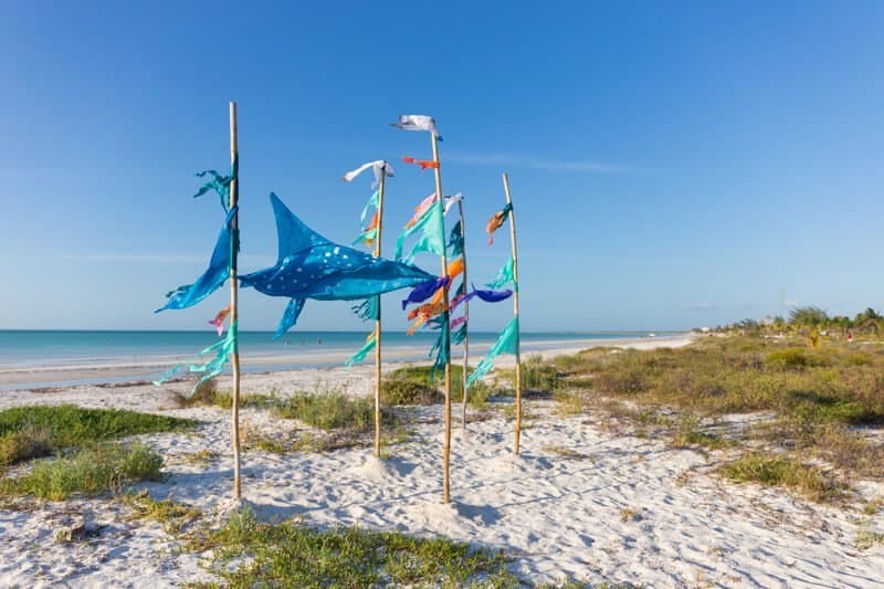 Holbox, île, Mexique, Yucatan