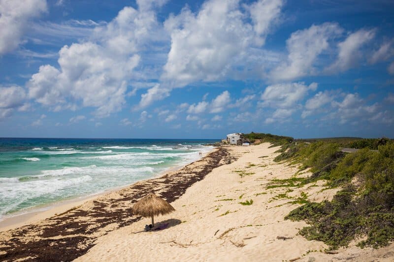 Cozumel, Mexique, plage