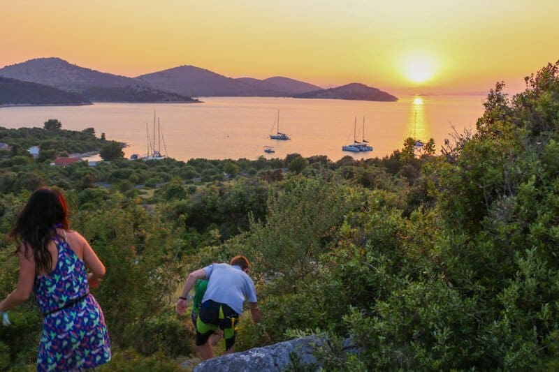 voile, voilier, bateau, Croatie, voyage