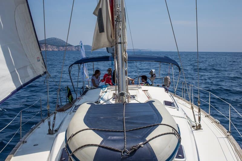 voile, voilier, bateau, Croatie, voyage