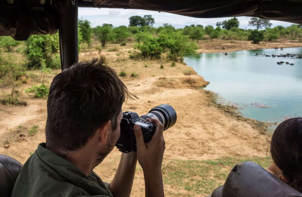 Utilisation de l'objectif 70-200 en safari