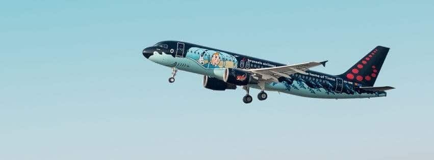 Rackham, Brussels Airlines, avion, Tintin