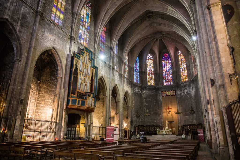 Barcelone, église, cathédrale, Pi