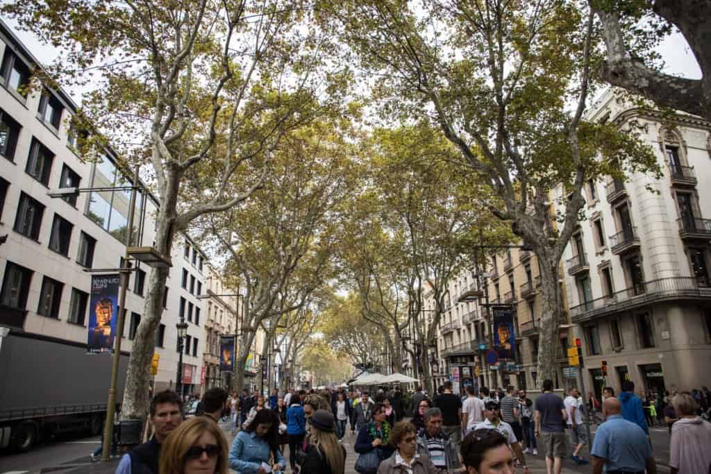 La Rambla, Barcelone