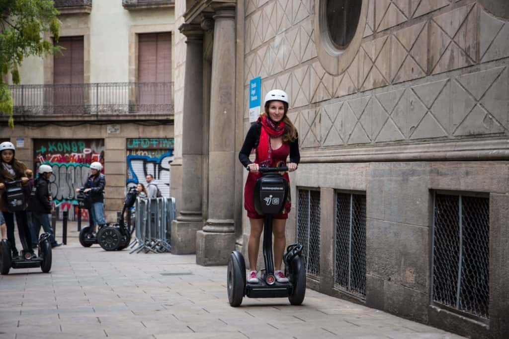 Barcelone, Segway