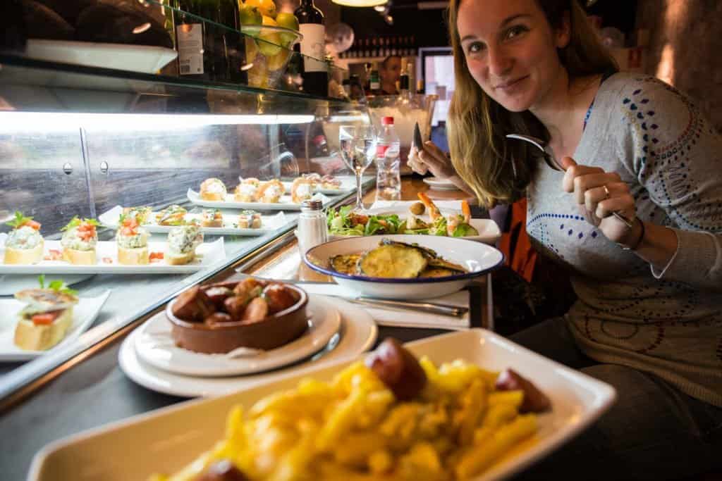 Tapas, Barcelone, gastronomie