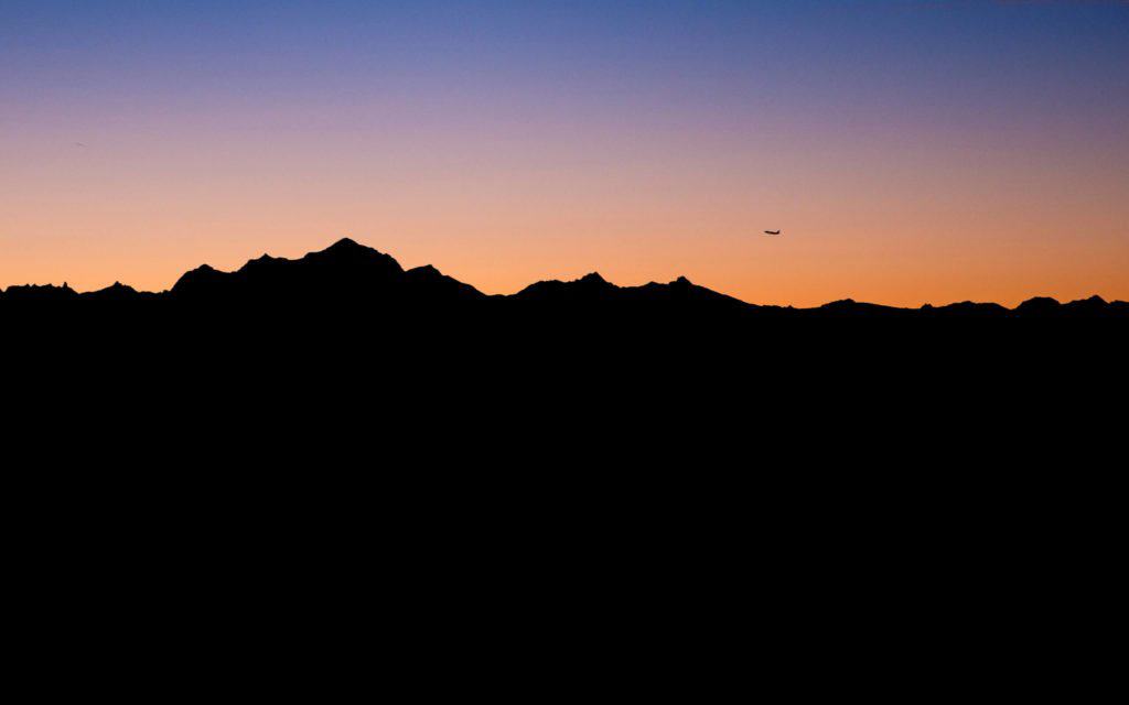 Montagnes du Jura, avion, montagne, France