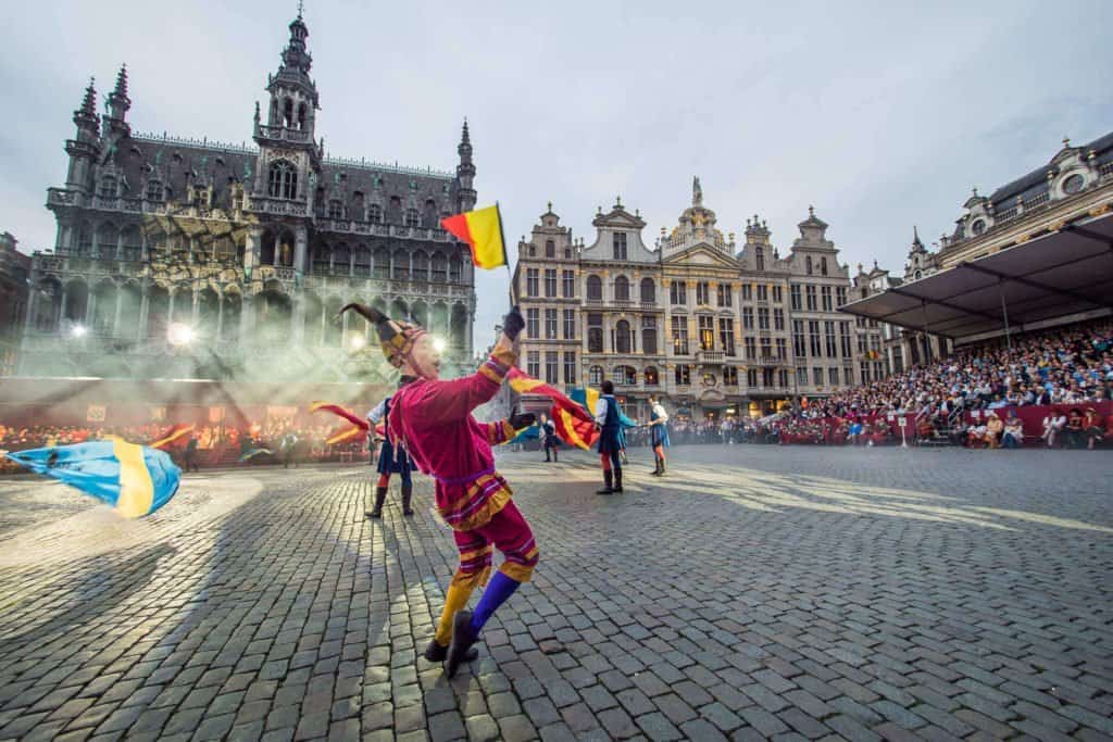 Ommegang, Bruxelles, Belgique,