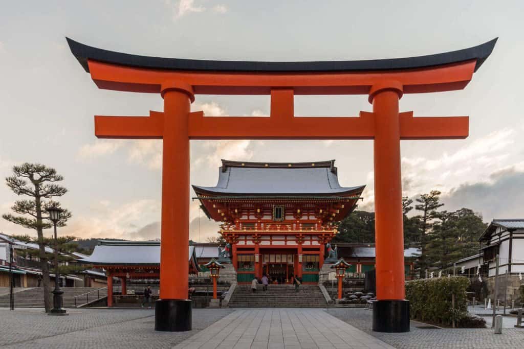 Japon, Kyoto, Fushimi, Inari, voyage