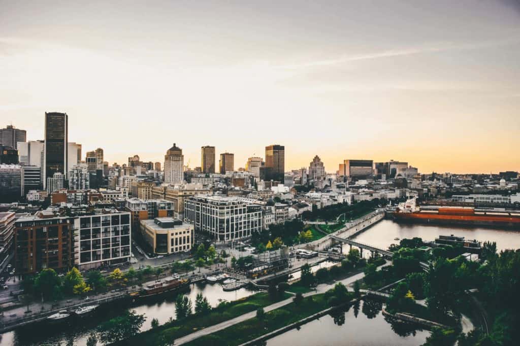 Montreal, Canada, Québec, Voyage