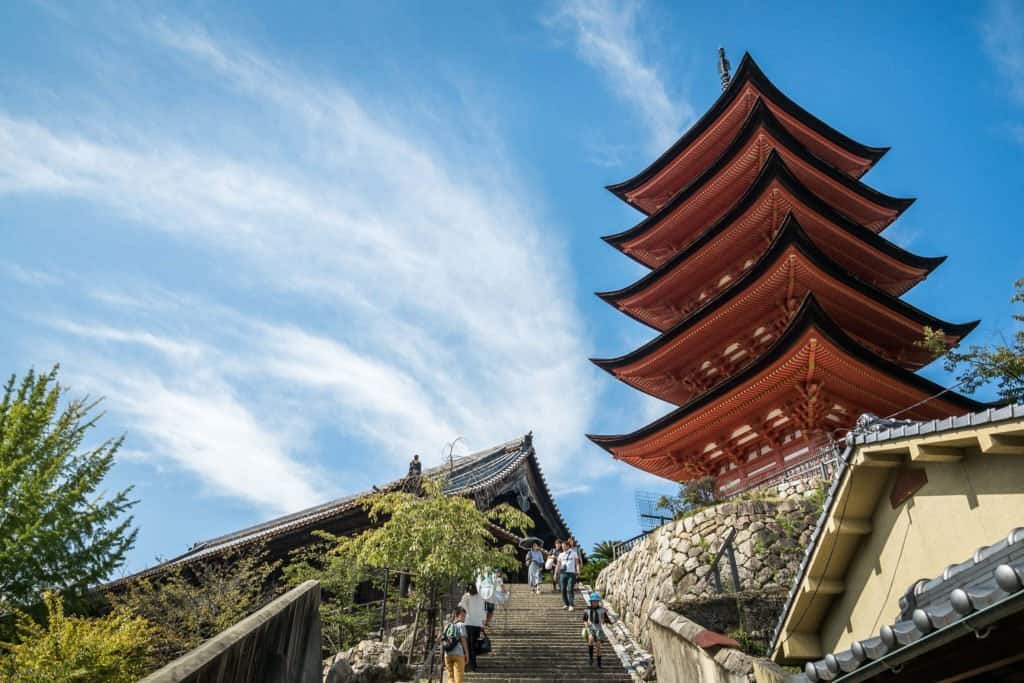 Japon, Miyajima, voyage