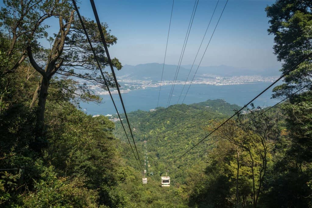 Japon, Miyajima, voyage