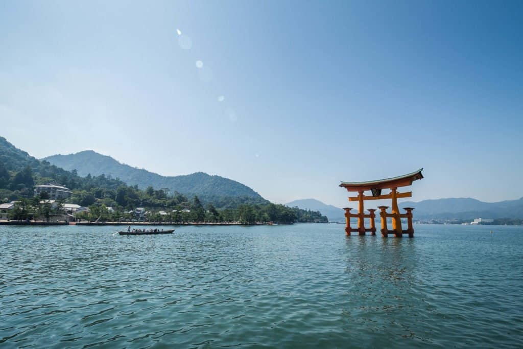 Japon, Miyajima, voyage