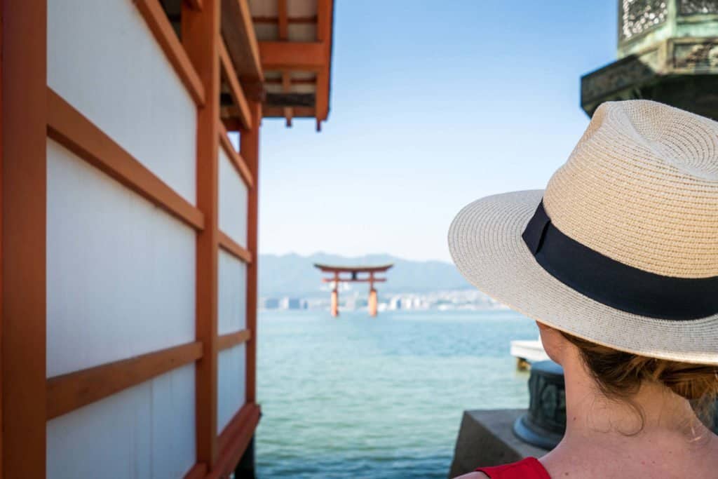 Japon, Miyajima, voyage