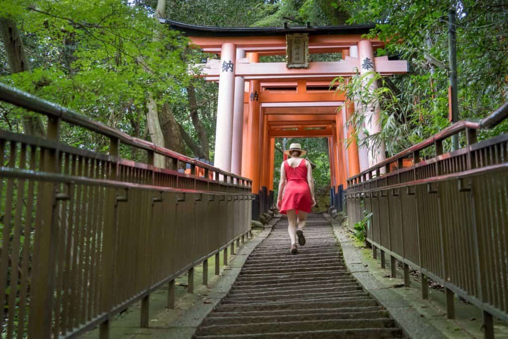 Japon, Kyoto, excursions, visites, jour, train, Fushimi