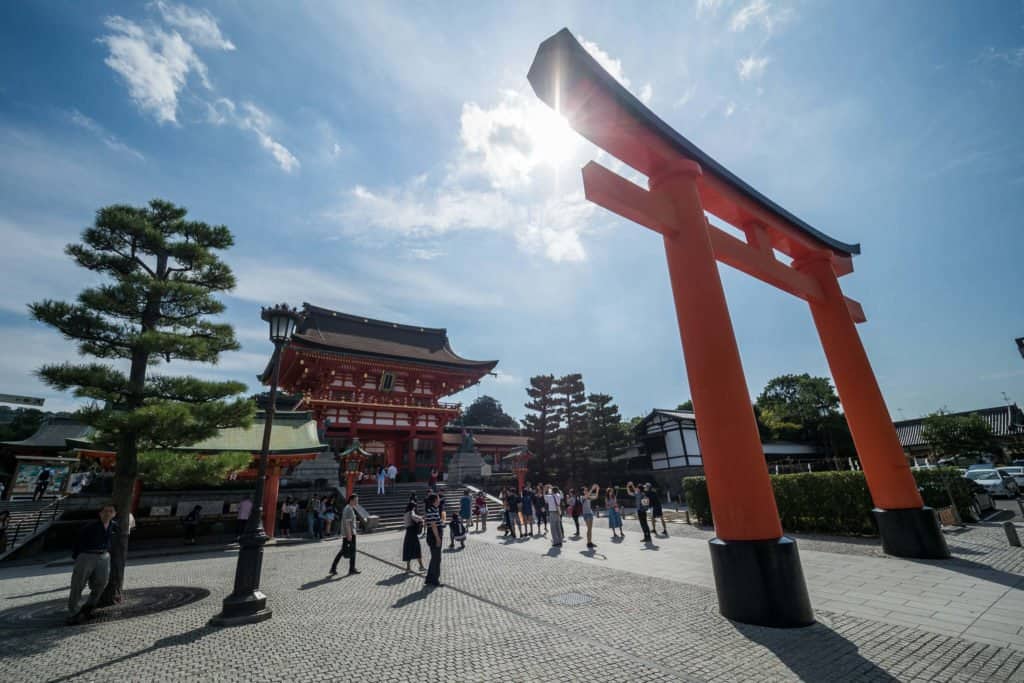 Japon, Kyoto, excursions, visites, jour, train, Fushimi