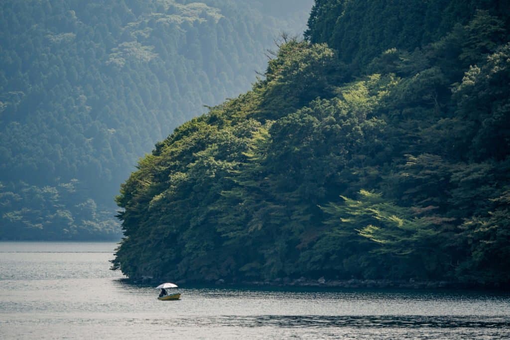 Japon, Hakone, Ashi, itinéraire