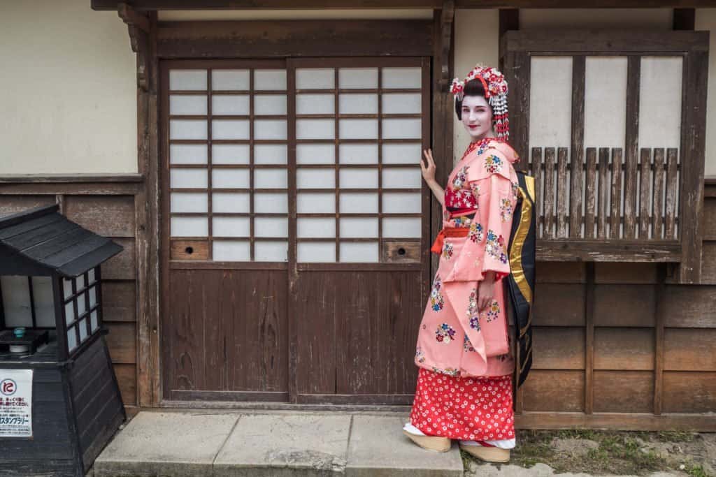 Japon, Kyoto, geisha, Toei