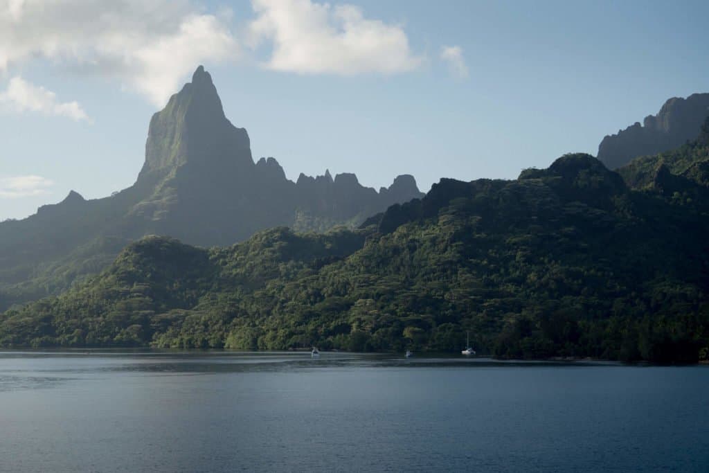 Polynésie, Moorea, croisière