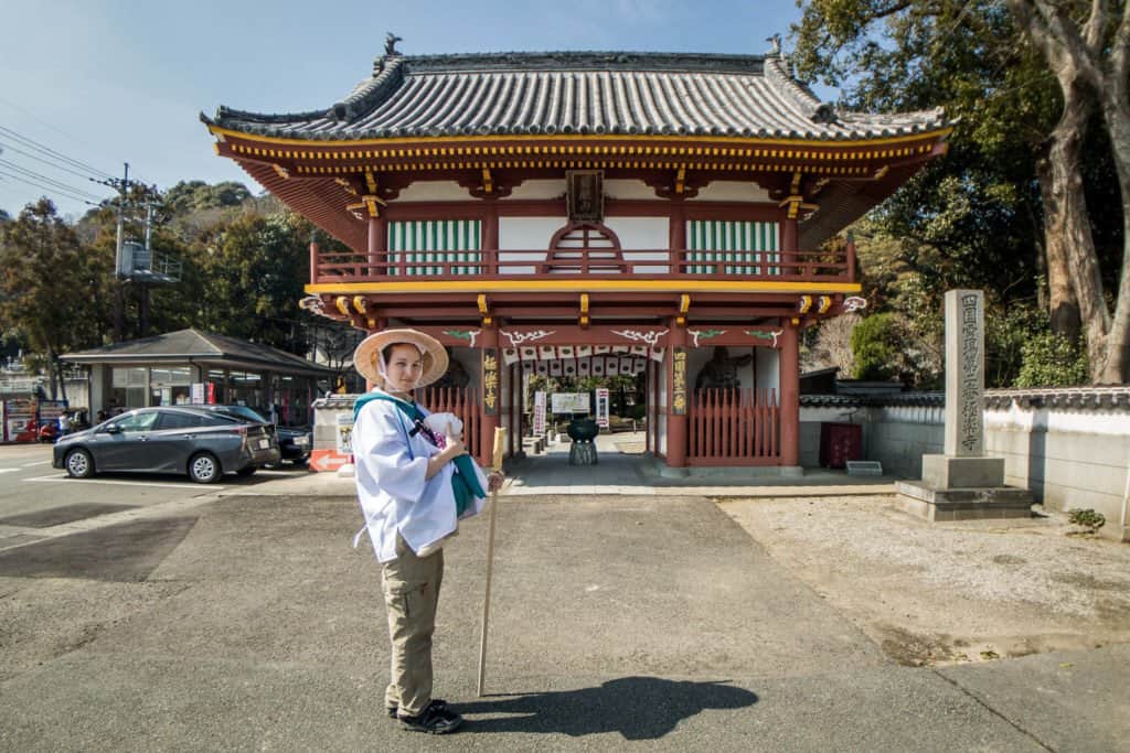 Shikoku, pèlerinage, pèlerin, famille, bébé, Japon, voyage, henro, ohenro, temple, Amandine, maman, Manoa