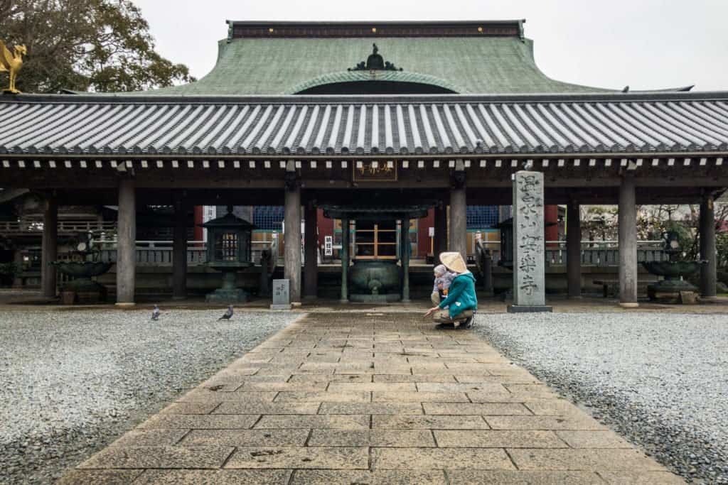 Shikoku, pèlerinage, pèlerin, famille, bébé, Japon, voyage, henro, ohenro, temple, maman, oiseau, nature, Amandine, Manoa