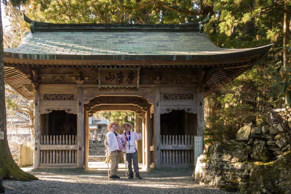 Shikoku, pèlerinage, pèlerin, famille, bébé, Japon, voyage, henro, ohenro, temple, onze, 11, temple 11, temple onze, maman, papa, Amandine, François, Manoa