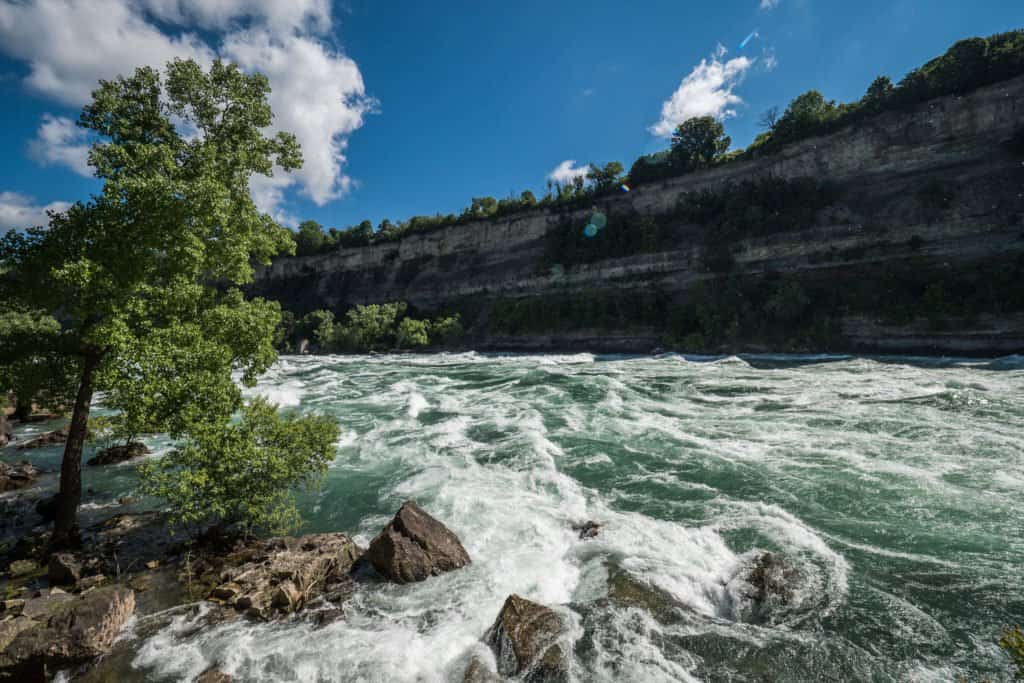 Niagara, chutes, rivière, Ontario, Canada, Amérique du Nord, roadtrip, voyage, famille, nature, White Water Walk, Niagara Whirlpool