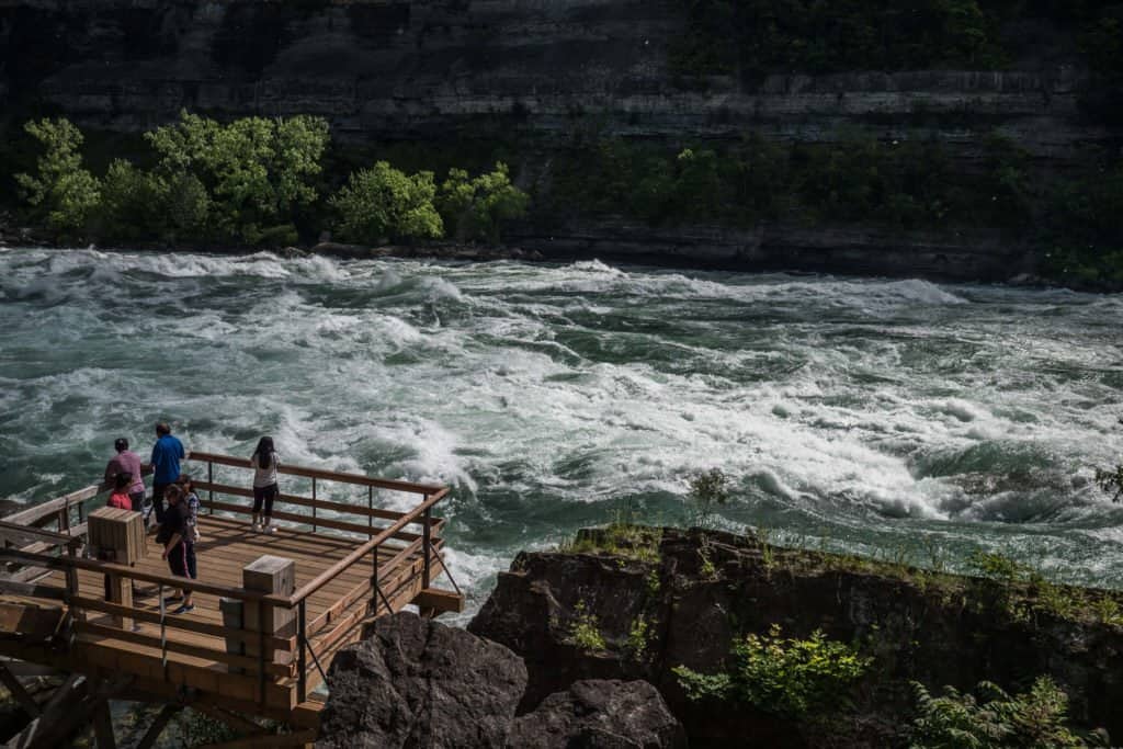 Niagara, chutes, rivière, Ontario, Canada, Amérique du Nord, roadtrip, voyage, famille, nature, White Water Walk, Niagara Whirlpool