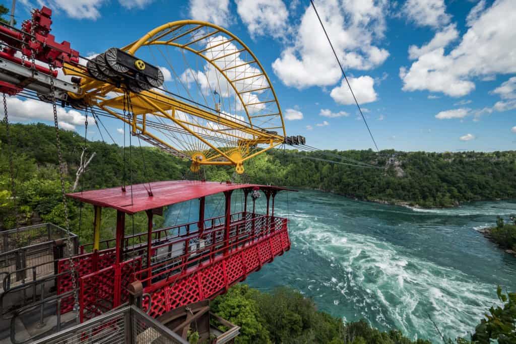 Niagara, chutes, rivière, Ontario, Canada, Amérique du Nord, roadtrip, voyage, famille, nature, Niagara Whirlpool, Whirlpool Aero Car