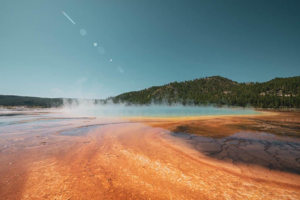 Yellowstone, Grands Parcs, parc national, réserve, nature, USA, Amérique, américain, animaux, roadtrip, visiter, voyage, conseils, Grand Prismatic Spring,