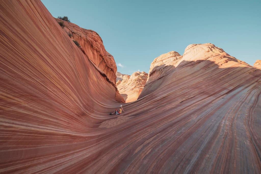 The Wave, USA, voyage, randonnée, famille, bébé