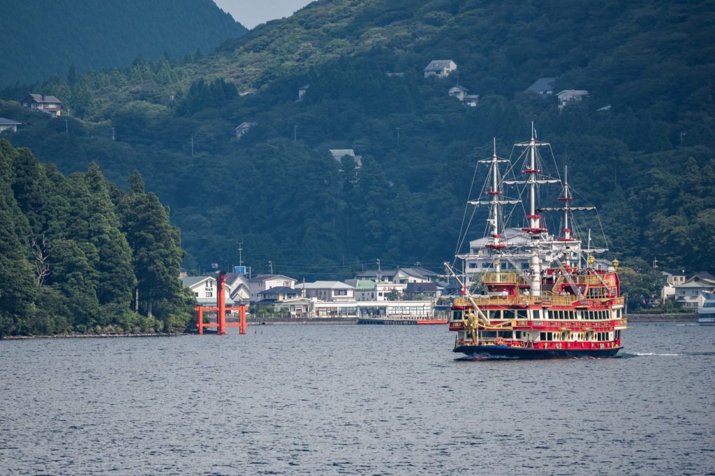 Hakone, Japon, voyage, Ashi