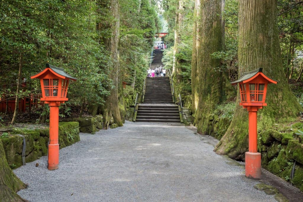 Hakone, Japon, voyage, Hakone-jinja